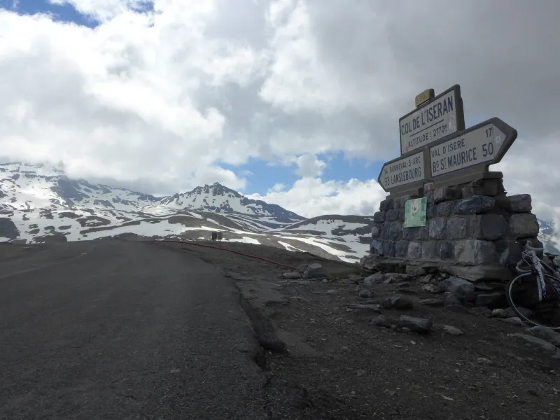 Auf dem Gipfel des Iseran