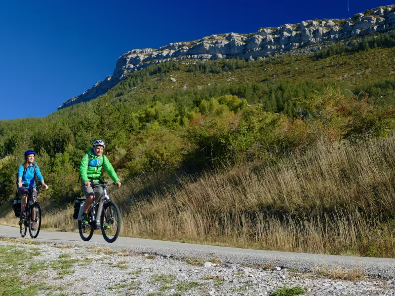 Im Col du Corobin Zwischen Digne-les-Bains und Barrême