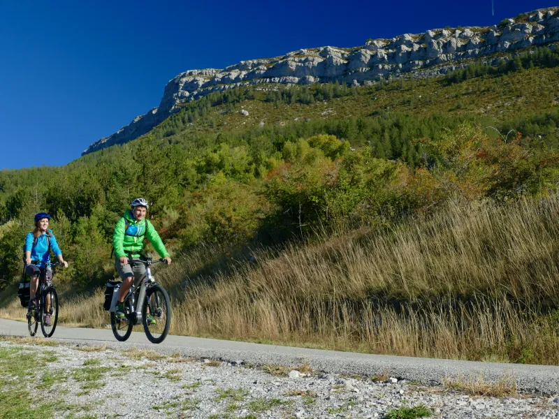 Im Col du Corobin Zwischen Digne-les-Bains und Barrême