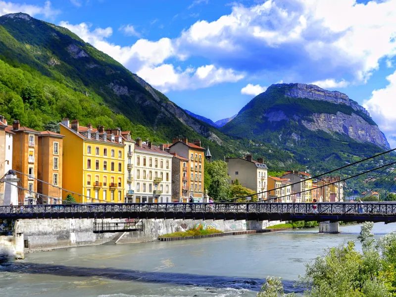 Das Quartier des Italiens in Grenoble