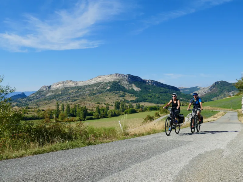 Zwischen Sisteron und Digne-les-Bains durch das Massif des Monges