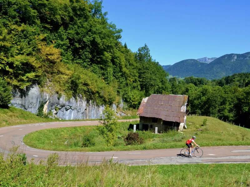 Der Aufstieg zum Col du Frêne