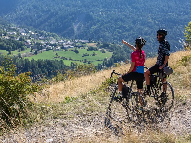 Gravel in Les Orres