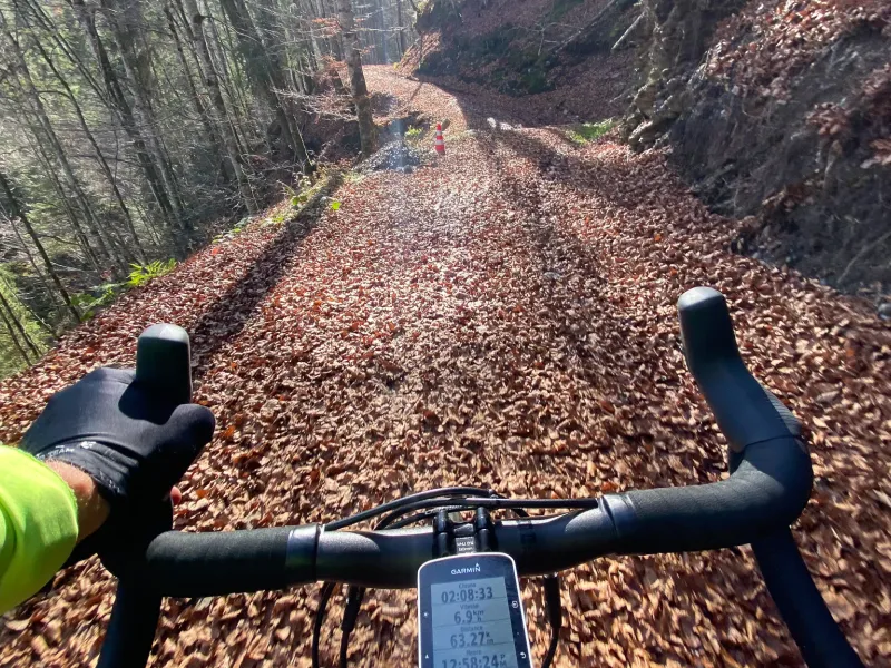 Gravel außerhalb der Saison im Vallée de la Dranse