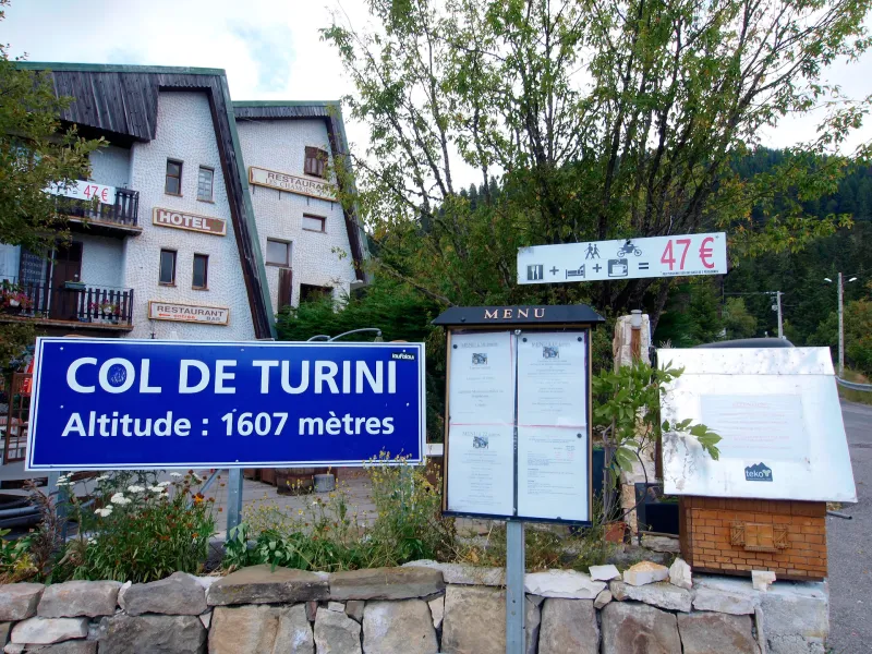 Der Col de Turini, ein Monument des Motorsports