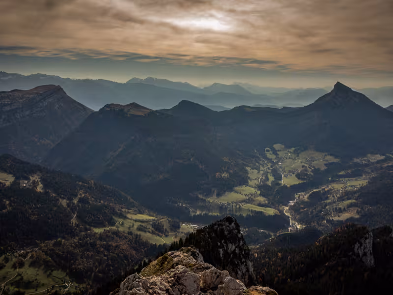 Der Sineipy und das Tal von Saint-Pierre-de-Chartreuse