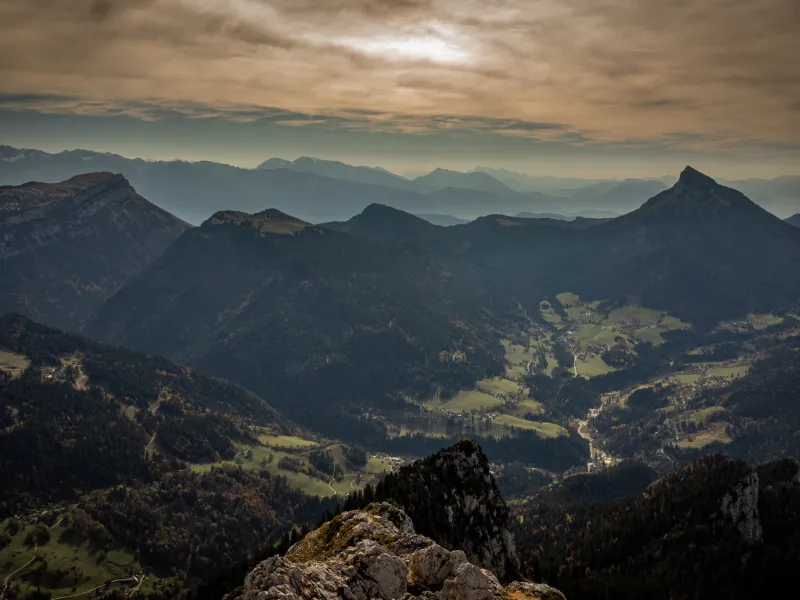 Der Sineipy und das Tal von Saint-Pierre-de-Chartreuse