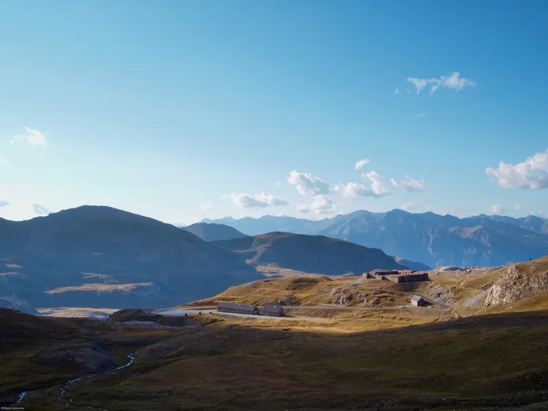 Das Lager Les Fourches am Col de Restefond