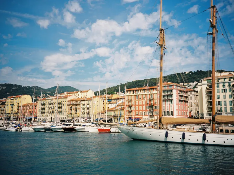 Der Hafen von Nizza