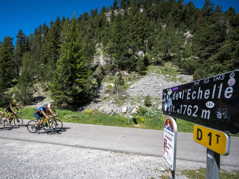 Überquerung des Col de l'Echelle zwischen Clarée und Vallée Etroite