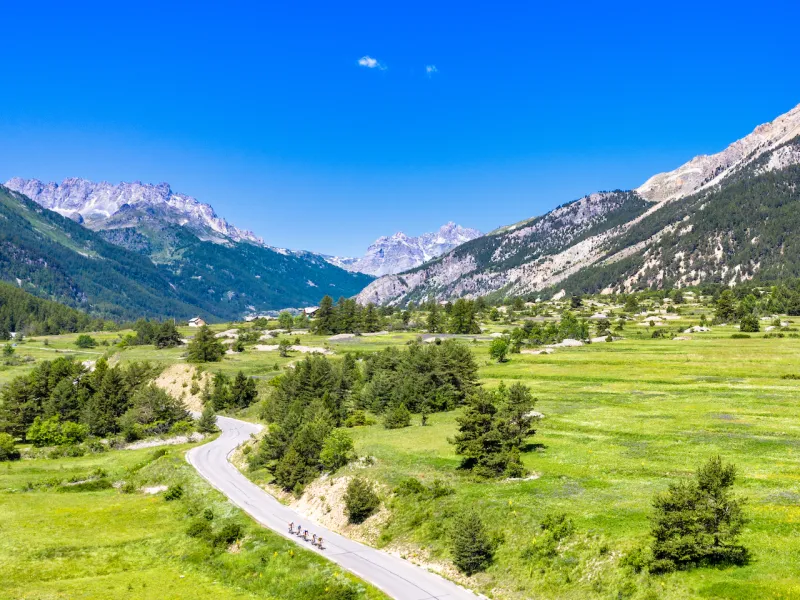 Aufstieg zum Col de l'Echelle
