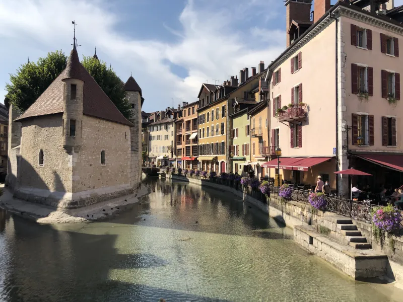 Die Kanäle von Annecy