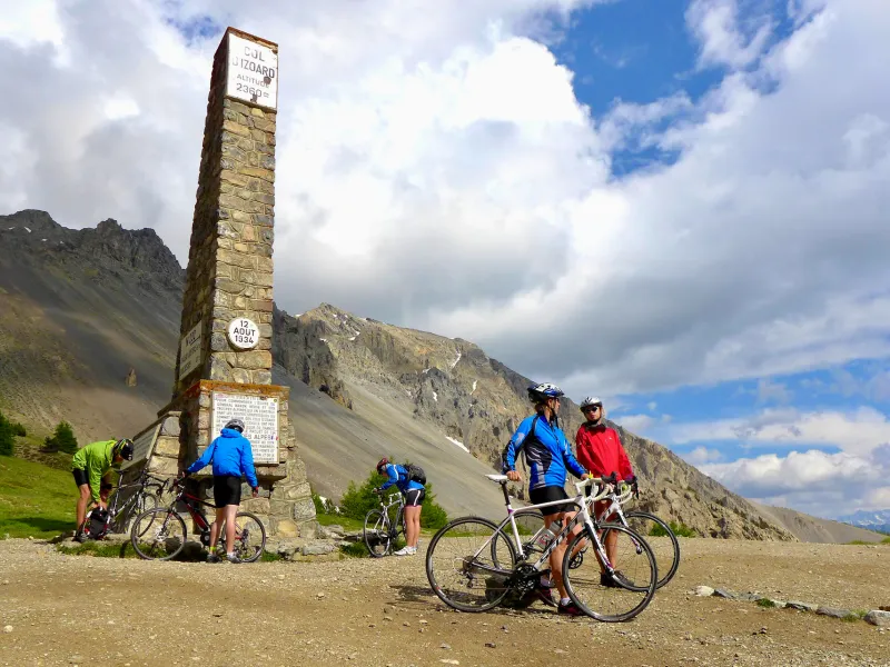 Überquerung des Col d'Izoard 2360 m