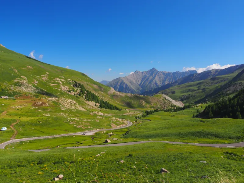RGA auf der Variante Barcelonnette / Saint-Étienne-de-Tinée