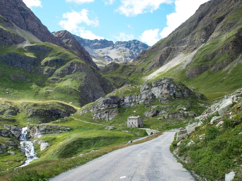 Route du Col de l'Iseran Küste Maurienne