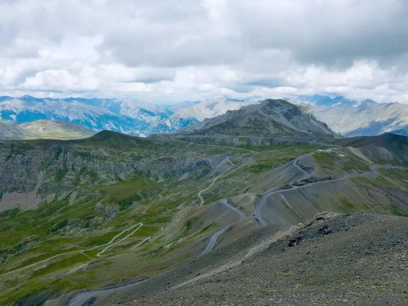 Gipfel von La Bonette