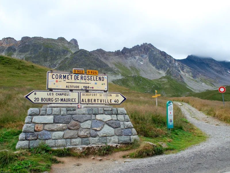 Gipfel des Cormet de Roselend