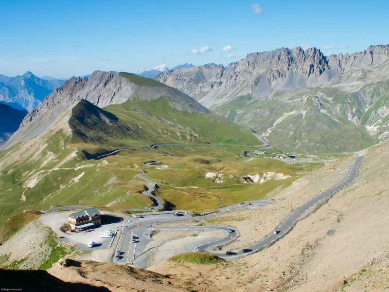 Galibier-Gipfel, Nordhang