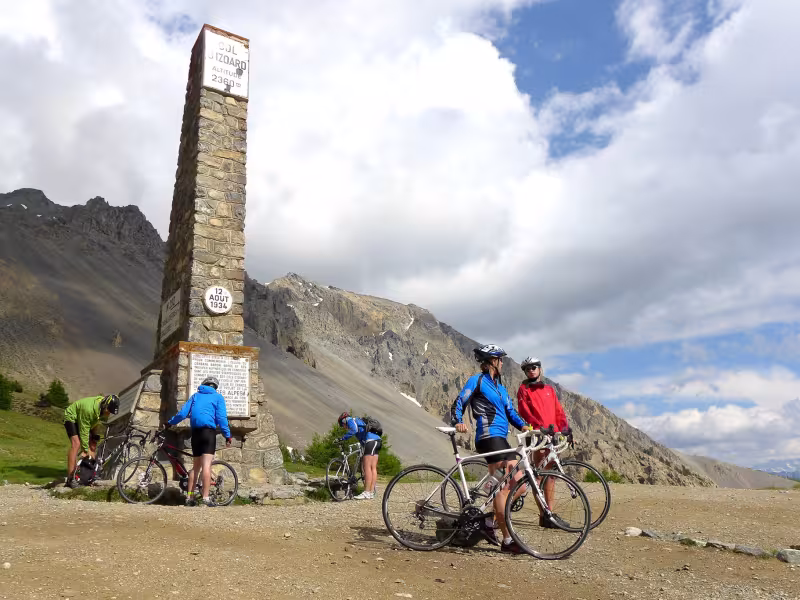 Gipfel des Col d'Izoard