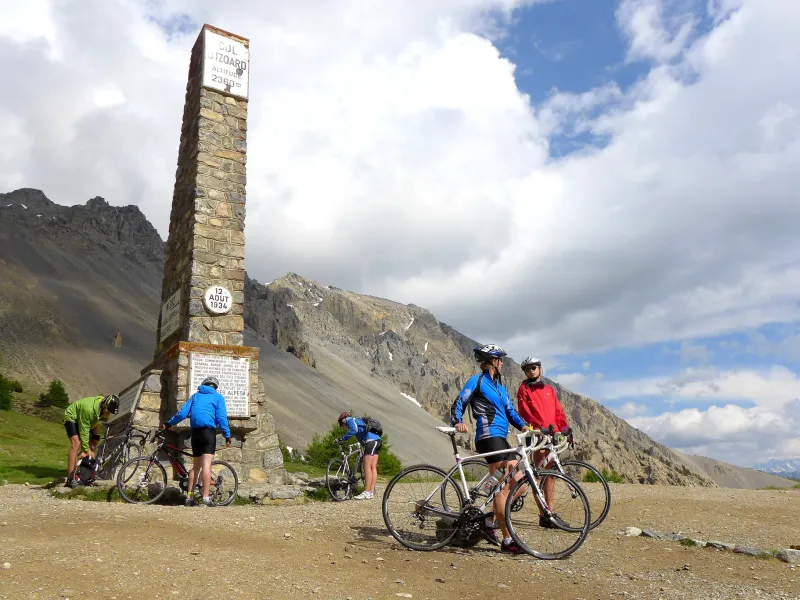Gipfel des Col d'Izoard