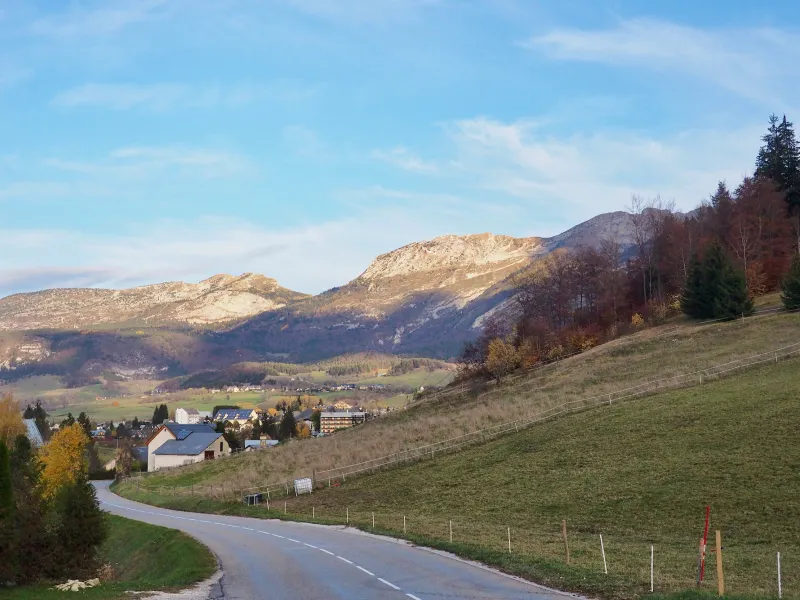 Auf dem Weg von Bois Barbu nach Villard de Lans