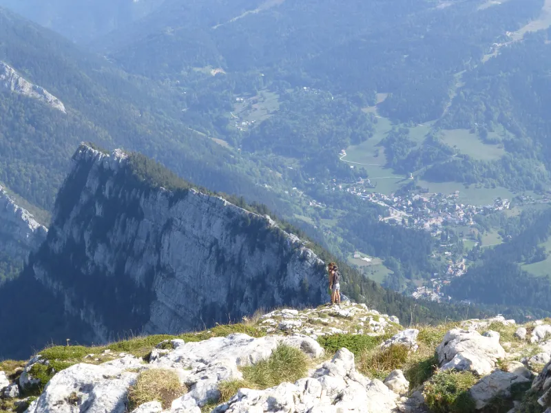 Auf den Bergrücken der Chartreuse