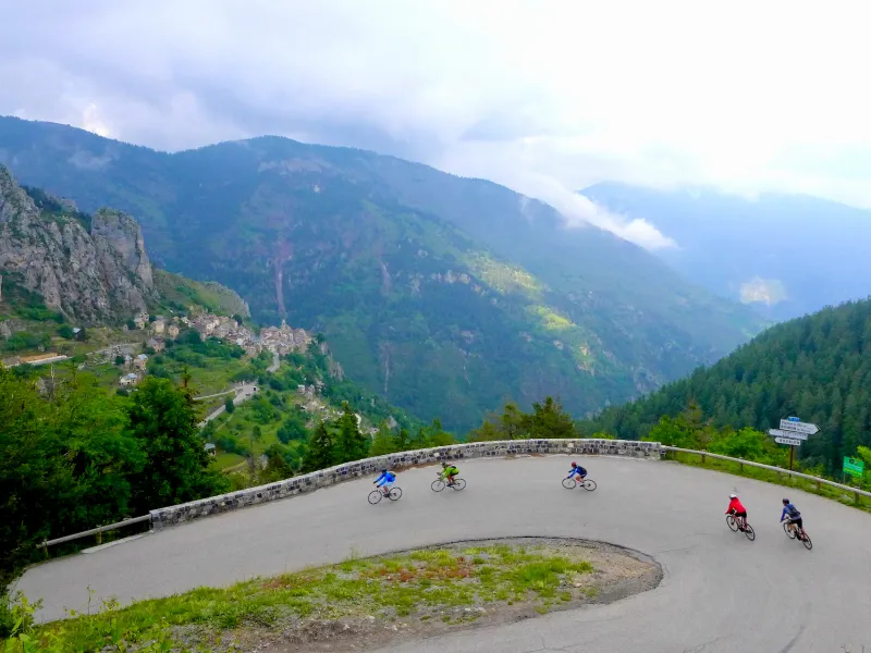 Südosthang des Col de la Couillole