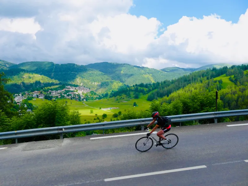 Dorf Beuil in den Hochtälern der Seealpen