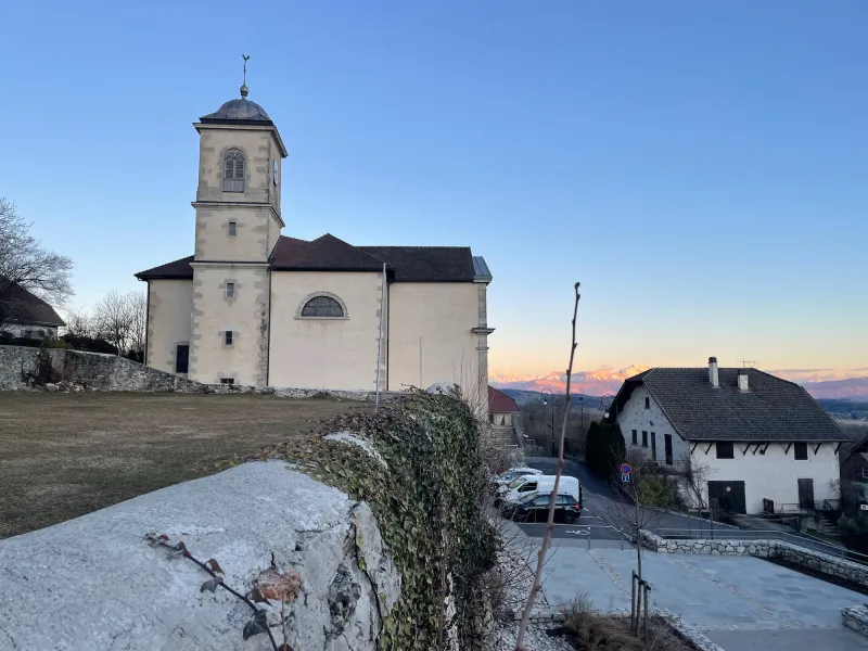 Kirche im Herzen des Albanais