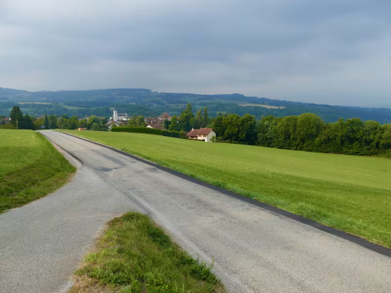 Auf dem Weg nach Frangy