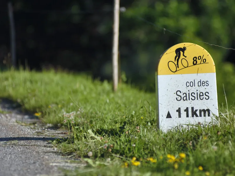 Aufstieg zum Col des saisies vom Val d'Arly aus