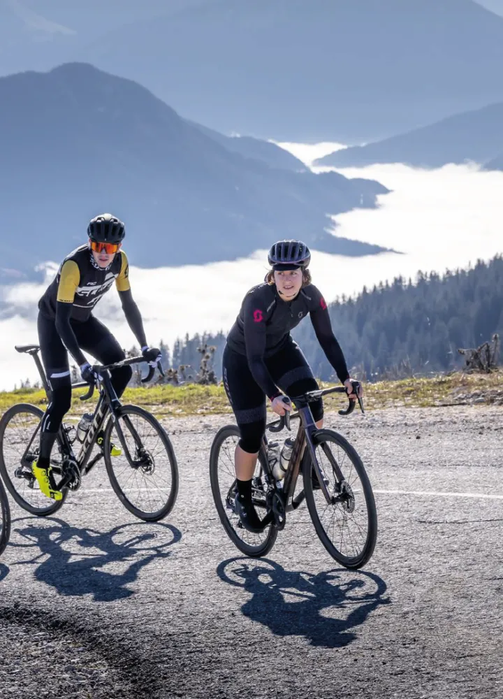 radtour zum semnoz