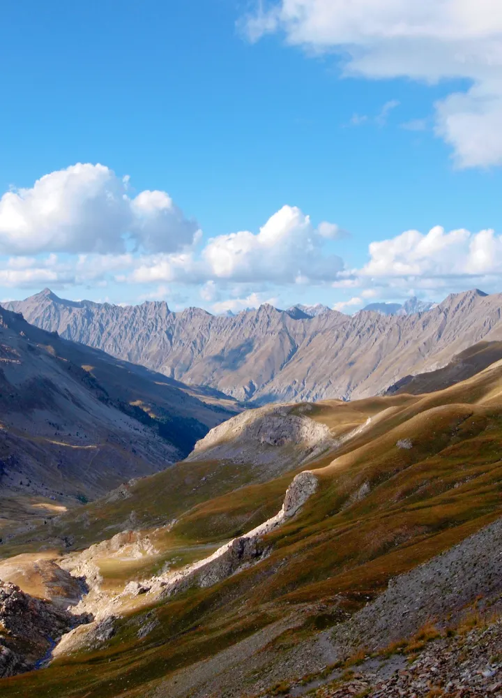 Mondlandschaftsstimmung am Col de la Bonette