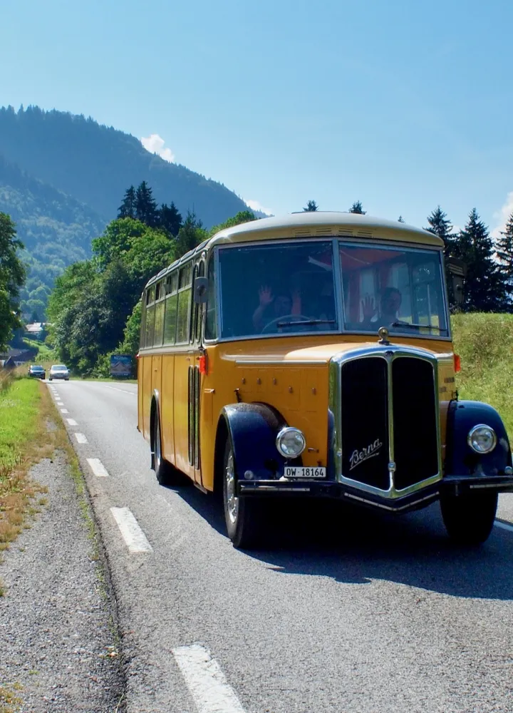 Ehemaliger Bus auf der RGA