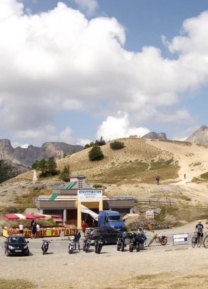 Der Col d'Izoard und sein Restaurant