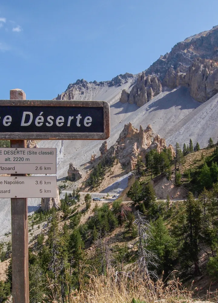 La Casse Déserte, Illustration der Erosionsarbeit