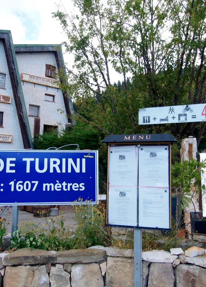 Der Col de Turini, ein Monument des Motorsports