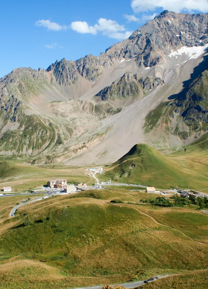 Der Col du Lautaret zwischen La Grave und Briançon