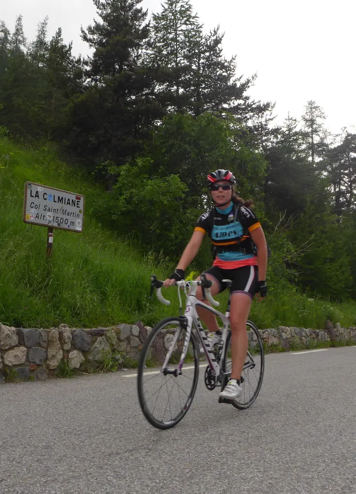 Der Col Saint-Martin und die Station La Colmiane-Valdeblore