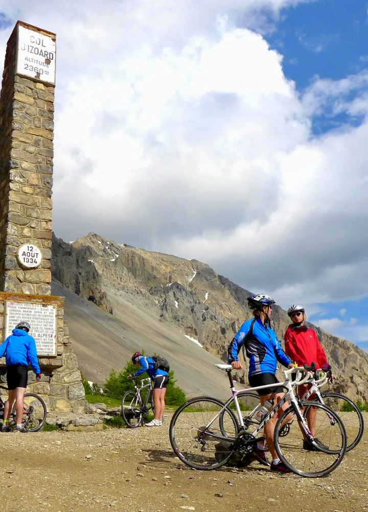 Überquerung des Col d'Izoard 2360 m