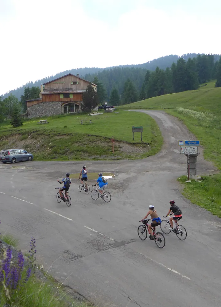 Überquerung des Col de la Couillole