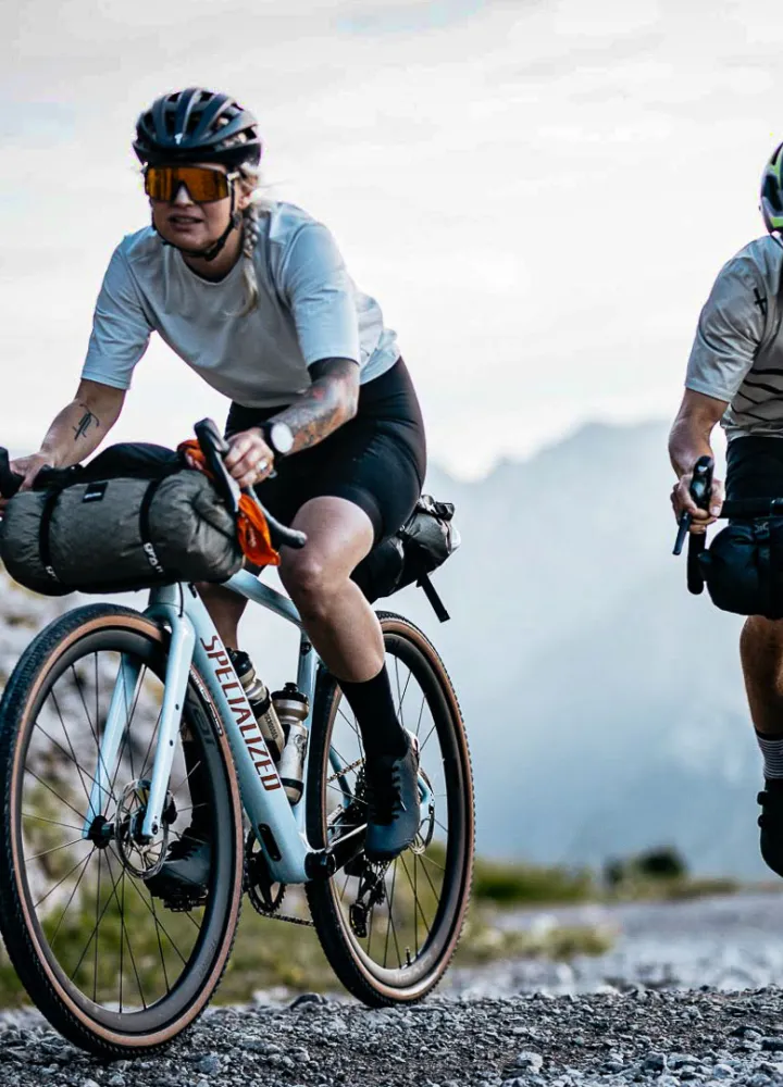 Gravel Velo Route des Grandes Alpes