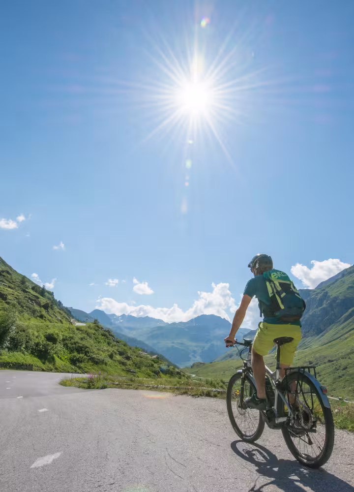 Sonne auf dem Iseran
