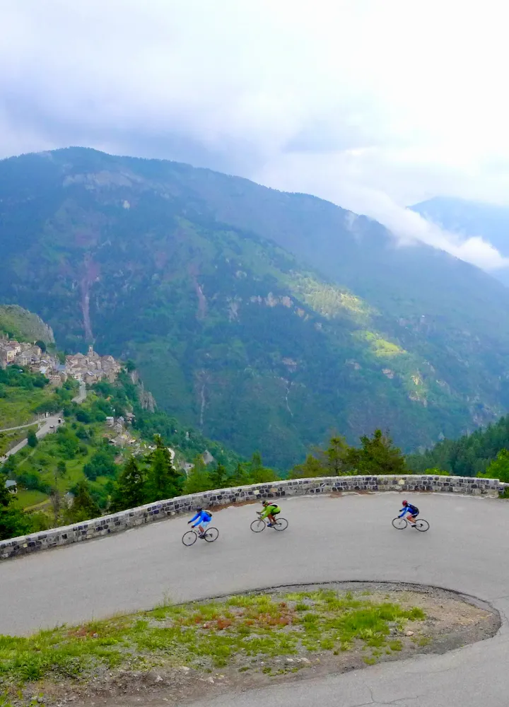 Südosthang des Col de la Couillole