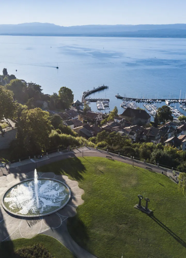 Parc du Belvedere in Thonon les Bains