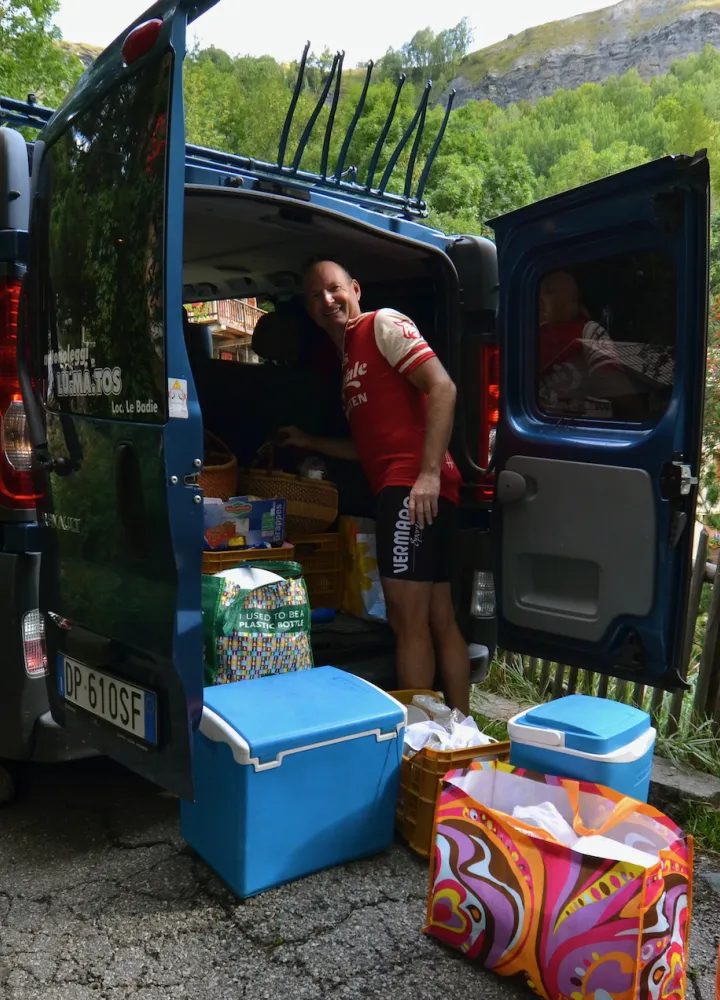 Radreisebüros auf dem RGA