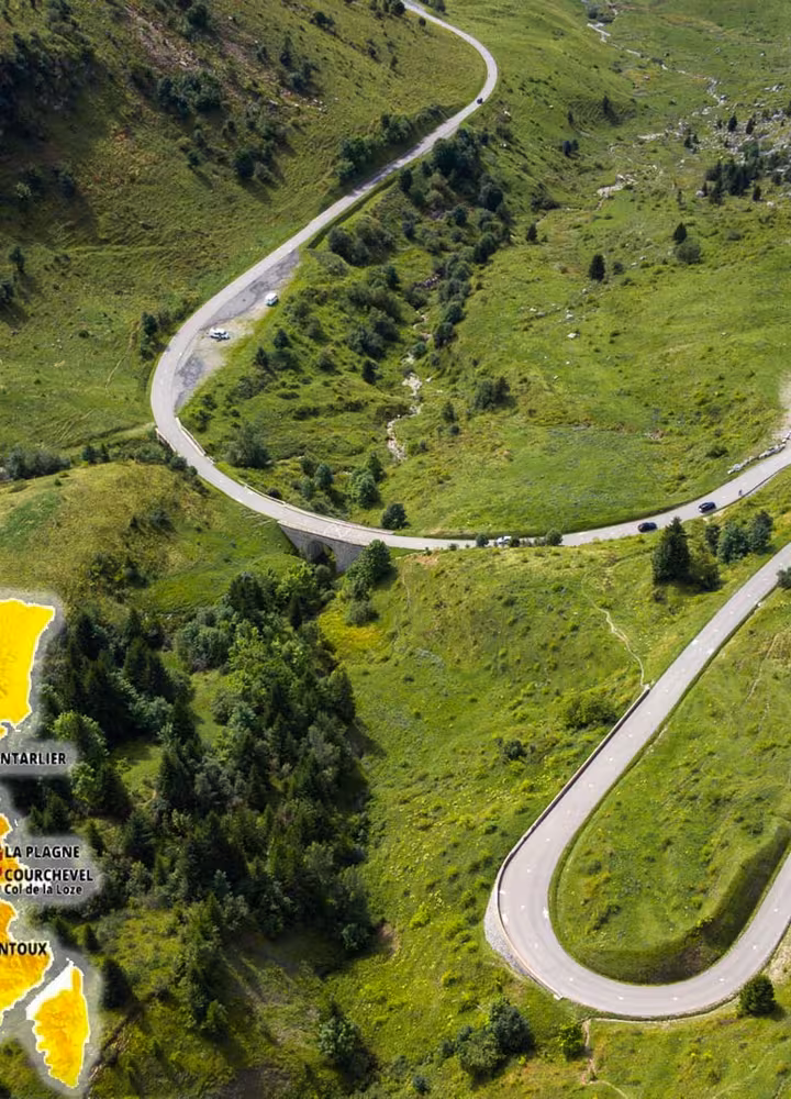 karte tour de france mit foto bergstraße