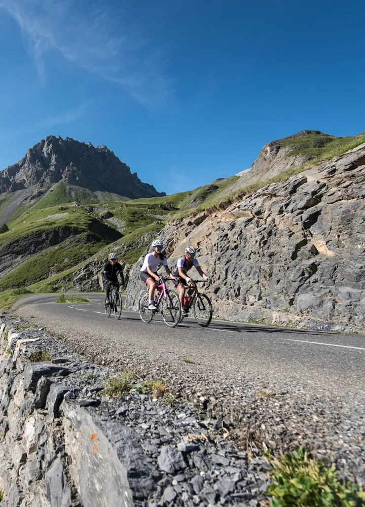Col du Galibier und Col du Télégraphe in der Nähe von Valloire