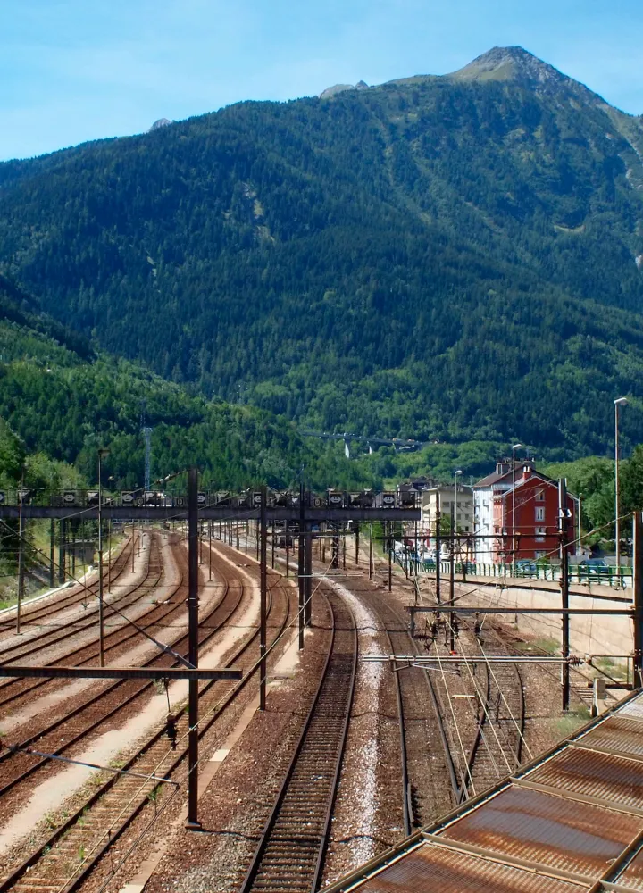 Mit dem Zug anreisen auf Routes des Grandes Alpes mit dem Fahrrad