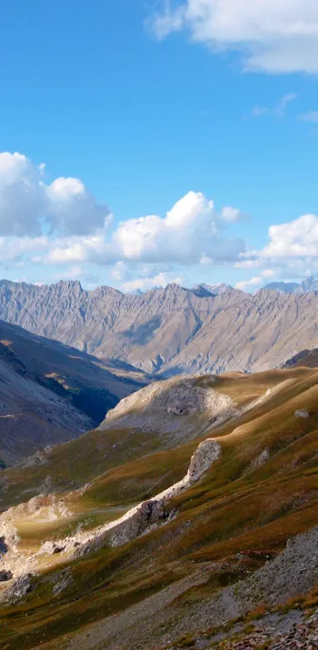 Mondlandschaftsstimmung am Col de la Bonette